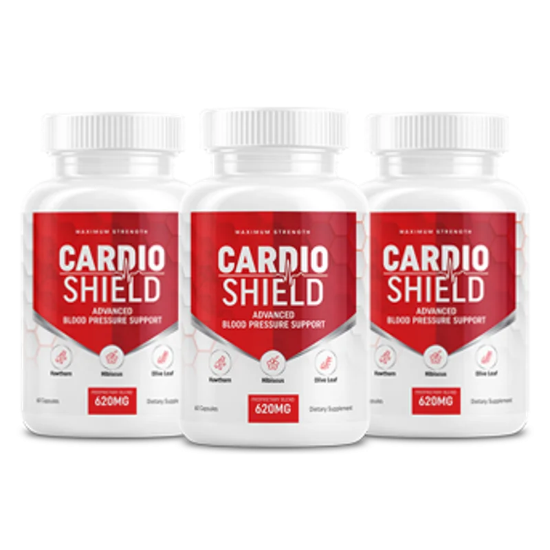Cardio Shield Natural Blood Sugar Formula — 3 Bottle / 90 Day Pack