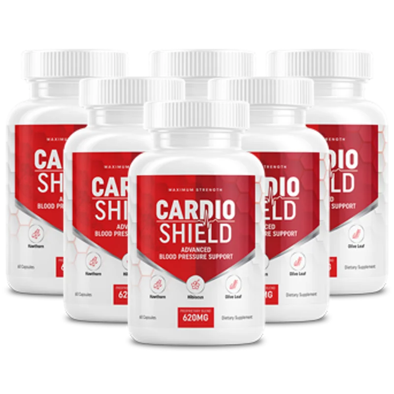 Cardio Shield Natural Blood Sugar Formula — 6 Bottle / 180 Day Pack